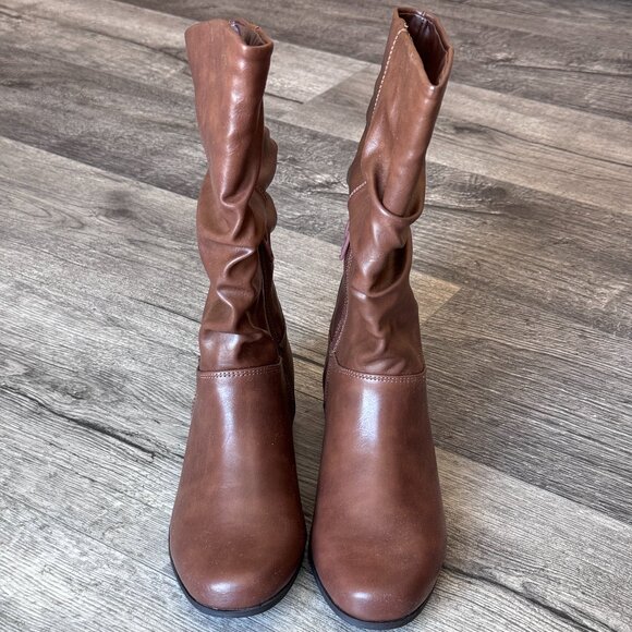 East Fifth Junction Cognac Boots - Size 6M - Brand New - Picture 3 of 10